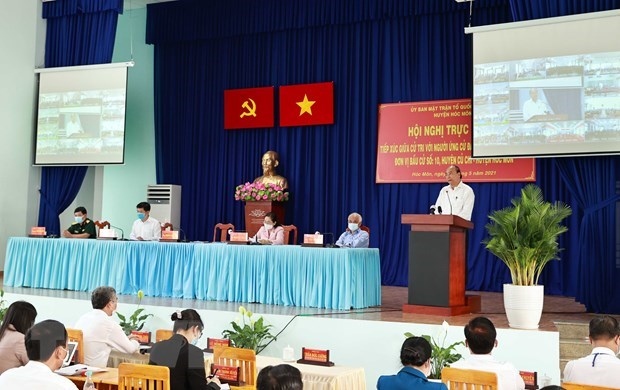 State President meets with Ho Chi Minh City voters